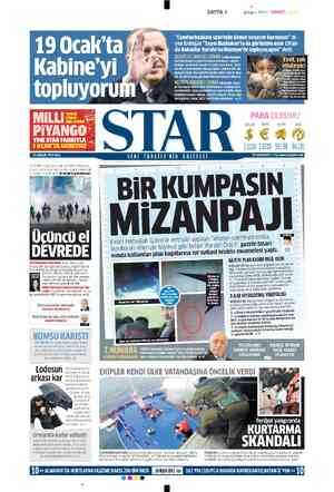  SAYFA 1 YİNE STAR FARKIYLA , 2014 SALI 6-7 Ekim provokasyonunun ardından sekteye Uğ- rayan çözüm süreci yeniden hız kazanınca