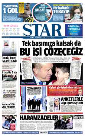  24 MART 2015 SALI ytrr M tga Onurlu Japon harakiri yaptı »> İZMİR Körfez Geçis Köprüsü'nün bağlan- tı halatlarından birinin