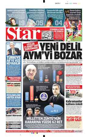  11 MART 2016 CUMA AB'YE ViZE KOYABİLİR VİZELER kalktıktan sonra Türkiye'nin Av- rupa vatandaslarına vize koymak mec-...