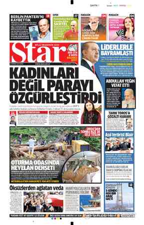  SAYFA 1 SIYAH MAVI KIRMIZI SPOR MAGAZİN BERLİN PANTERİ'Nİ KAYBETTiK TÜRK futbolunun ve Galatasaray'ın efsane kalecisi Turgay