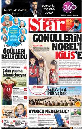  Star'ın geleneksel Necip Fazıl Saygı Ödülü | ) İ İ WWWw.star.com.tr 40 yılı askın süredir Türk « hikayeciliğinin — $ zirve