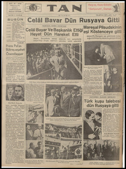 Tan Gazetesi 11 Temmuz 1935 kapağı