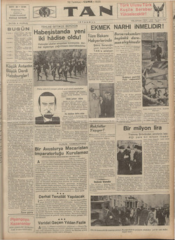 Tan Gazetesi 12 Temmuz 1935 kapağı