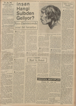    —C 2.1.937 TAN Gündelik gazete BAŞMUHARRIRI Ahmet Emin YALMAN 4 TAN'ın hedefi: Haberde, fi- kirde, her şeyde temiz, dü-...