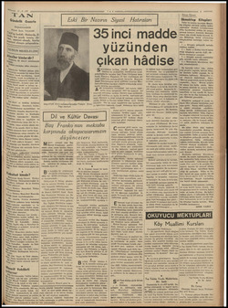  SS. ıı, 3.97 TAN | Gündelik Gazete BAŞMUHARRIRI Ahmet Emin YALMAN Ş(AN'ın hedefi: Haberde, fi- e, her seyde temiz, dü- »...