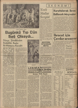    EŞ aaa Kar A Büyük İskenderin ölümü TAN Bugünkü Tıp Dün Sağ Olsaydı... Dünya Şimdikinden Büsbütün Başka Bir Manzara...