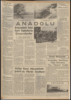  Gündelik Gazete Klan BAŞMUHARRIRI TAN et Emin YALMAN bu” hedefi; Haberde, fi-| tün, va er şeyde temiz, dü-| Bazetesi giri...