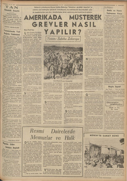  | — G.3log TAN Gündelik Gazete ——— Ak AŞMUHARRIRI TAN, e? Emin YALMAN kirde, hedefi; Haberde, fi- rü rr şeyde temiz, dü-...