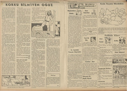    Evvel zaman içinde bir köyde ih- ayar bir çiftçi, bir de omun Oğuz adında bir küçük oğlu vardı. Bu çocuk hiçbir şeyden...