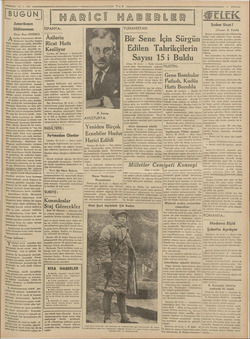    SM w.1.04 BÜGÜN Amerikanın Silâhlanması Ömer Rıza DOĞRUL © merika Cümhurreisi Mister Roosevelt Amerika kongre- sinde okunan