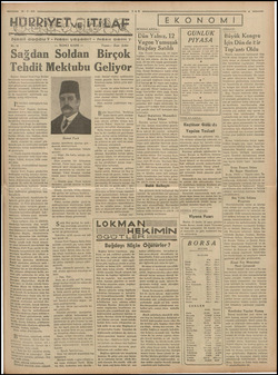    Nasıl doğdu ? - Nası yaşadı? » Nasıl nDattı ? No. 42 — IKINCI KISIM — Sağdan Soldan Tehdit Mektubu Bunlar; Damat Ferit Paşa