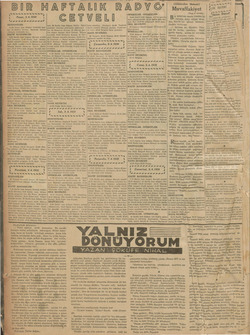       7 Tr Pazar, 3.4.1938 yy, Sek yalşlayer SENFONİLER: i BIR HAFTALIK R CETVELİ seri, 20 Berlin kısa dalgası: Bütün Reich