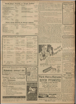  2-4-938 Emvali Gayri Menkule ve İkrazat Bankası T.A.Ş. nin 31.12.1937 tarihindeki senelik bilânçosudur : PASİF SERMAYE AKTİF