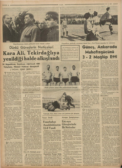    dm seli P ekirdağlı ile Kara Ali pehli- yanlar, dün Taksim sta- dında yirmi beş sene içinde eşine tesadüf edilmemiş...