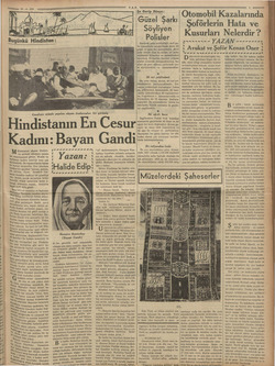  2 LK e x 2N pa A m ki 2 sik. in ——— 26.4. 938 TAN Gandinin evinde yapılan akşam dualarından bir görünüş Hindistanın En Cesur