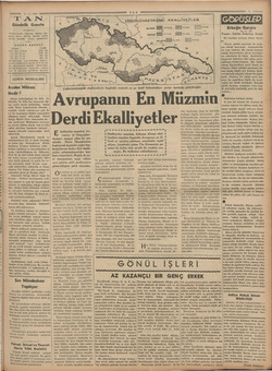    - Mİ BA TAN Gündelik Gazete > TAN'ın hedefi: Haberde, fikirde, her- #eyde temiz. dürüm, samimi olmak, karlim gazetesi...