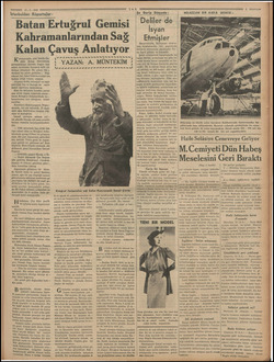    11-5 - 1938 İstanbuldan Röportajlar : TAN Batan Ertuğrul Gemisi Kahramanlarından Sağ Kalan Çavuş Anlatıyor asımpaşada, yeni