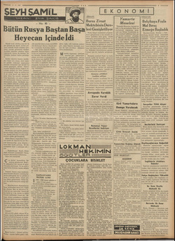  OS — 6.6. ae | ŞEYH ŞAMIL YAZAN: Bütün Rusya Baştan Başa Akdi - No: 80 — Heyecan Içindeİdi Küçük avul, oldukça sarp bir da