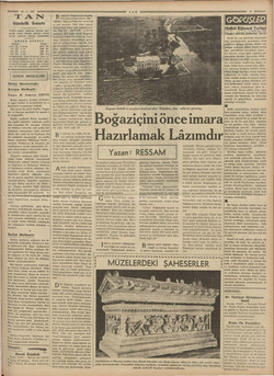    ——— 22.6-933 IT AN Gündelik Gazete TAN'ın hedefi; Mi rde, fikirde, her- şeyde temiz, dürüm, samimi olmak, karlin o gazetesi