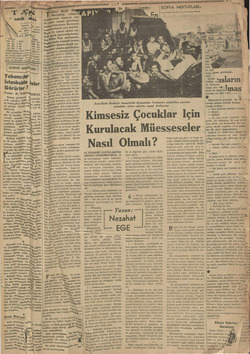     38 ira dır, Abone bedeli peşini!” Araş m GUNUN MESELL ER; Yabancılar tg İstanbulda leler Görürler ? Yazan: M.) Zekeriya