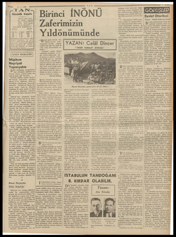   — 10-1 - 1939 IAN | Gündelik Gazete | | pe | a EY fikirde, o herşeyde ! dürüm samimi karlin gazetesi de temis almıya...