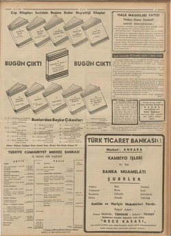    20-4-939 Cep Kitapları Serisinin Bugüne Kadar Neşrettiği Kitaplar 11-12 — Demokrasi ne demektir? James Bride i3 — Büyük...