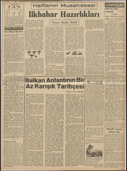  O 4 ŞUBAT 940 IAN ABONE BEDELİ Türkiye Ecnebi 2800 Kr. .w » 40 . » LL 300 Milletleraram posta Wtihadına dahil olmıyan...