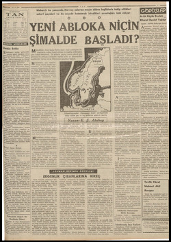  10 NİSAN 940 iç TAN ASONE BEDELİ Türkiye Ecnebi 1400 kr, no » ye 8 » 2000 Kr 1 * o ” s0 * sühadına dahil abone 16, Otobüs...