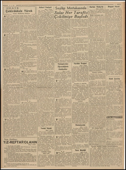  9.2.0941 HIKAYE Çekirdeksiz Yürek Yazan: Halikarnas Balıkçısı A“ sinir, ve kapkara koca- man gözlerden ibaretti. Orman...