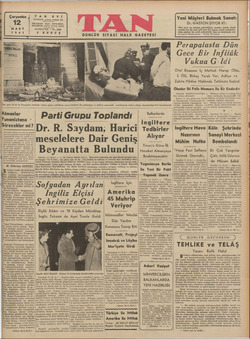    Çarşamba 12 'MART 1947 | vi Almanlar Yunanistana - Girecekler mi? tin kuvveti ile gârpte meye hazırlandı Balkanlarda Ikinci