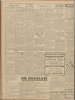    “ İletisadi Hefta J Harbe Kağar “İhrac. Bu Hafta da Fazla ” atınız İtkalâtımızdan Piyasaya Yapılan Müdahale'erin İyi...