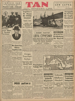 Tan Gazetesi 12 Haziran 1942 kapağı