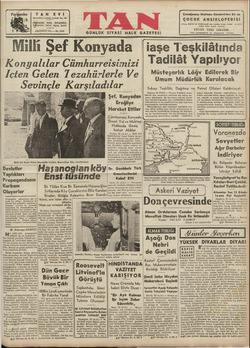 Tan Gazetesi 23 Temmuz 1942 kapağı