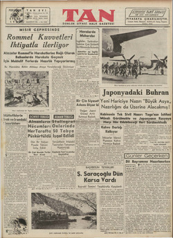 Tan Gazetesi 3 Eylül 1942 kapağı