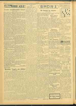    NİN - TA vi 6 Birinciteşrin 1943 Dünya yayın ve basın vasıtalarına Bakışlar / METE |İBULMACA| ngilterede ek 1254 . Sabah in
