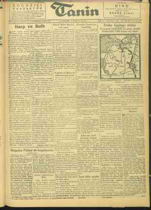 Tanin Gazetesi 27 Ocak 1944 kapağı