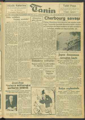  1944 — (Büyük Katerina | şk maceralaril? okuyunı Meşhur Rus İmparatoriçesinin fırtına! b dolu hayatım Hüseyin Gahit Yalçın'ı
