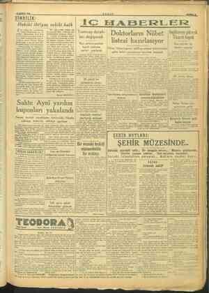    19 ŞUBAT 1945 ŞİMDİLİK Hakiki ihtiyaç sah sahibi halk inilecek, Ti kikmecik bir te imerbank Yerli e Eşi e Bazar memurlara