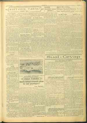  Bye YANİN 2 MAYIS 1945 tababet aleminde : —İHAFTANIN TAN İNİ Abdullah ustalar hastalıklardan korür- ede ? ik ner e : . e ——