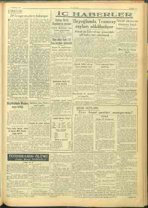    4 TEMMUZ 1945 ŞİMDİLİK; 24 liraya modern daa mecmuasının Son Sayısında Salâhattin Güngör'ün alâka i dc nacak bir yazısı va