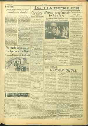    — > TEMMUZ 1945 ŞİMDİLİK: Şehir Meclisinde hararetli muzakereler olmuş!.. istanbul zir Meclisi m, tem- basin 4 usulün...