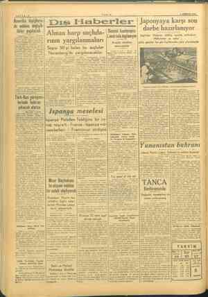   SAYFA: 2 TANİN 6 AĞUSTOS y945 ma Dış Haberler Japonyaya karşı son Alman harp suçlula- Sionist konferansı darbe hazırlanıyor