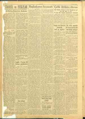    | SAYFA:6 di TANIN 6 EYLÜL 1945 İ STAN v9 BOGAZLAR | Başbakanın beyanatı| Çelik ibtikârı dâvası tlik Hariciye Nezaretinin