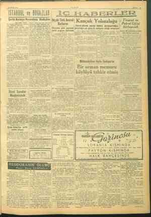  21 EYLÜL 1945 y il v le ii SAYFA : $ İSTANBUL ve BOGAZLAR Çarlık Hariciye Nezaretinin  Vesikaları Türk Amirali emi ve Barlar