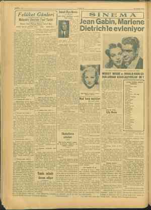  SAYFA: 6 TANİN 25 KASIM 1945 Fe lâ Bi) Gün Rl NX İsmail Ziya B Bersis | SİN EE RA Ak 1 Mütareke Devrinin Feci Tarihi Yazin Et