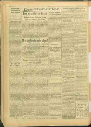    SAYFA: 2 ANİN TEARALIK 1945 Yanana Dis Haberler Muhtelif hatipler tenkitler yaptılar omünisilerin Da a menfi Faaliyeti...