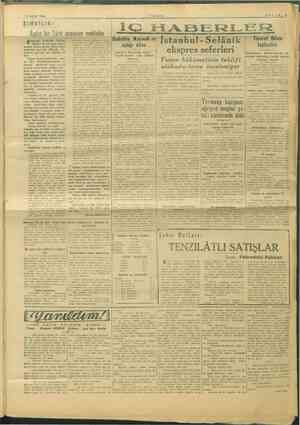    12 OCAK 1946 ŞİMDİLİK: Aydın bir T mektubu e : toplantısı wa e, | ekspres seferleri — “Yaylâ Ka e a ekme Yunan hükümetinin