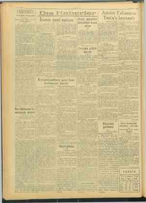  SAYFA:Z ö GANIN 42 OLAK 1946 Fiaberler | Adalet Fakanının Ankara cinayeti ” Tan'in'e be anatı Temin, kar ER yeni notası...