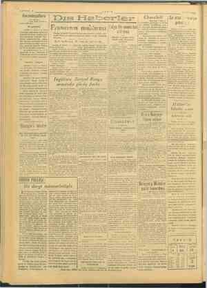      SAYFA:2 Kıvamüssaltara G TANİN 2 onar 1946 dıs Elie TSer7 Gr: | Churchill Fransanın munürası lara ik anl? şma li ve in