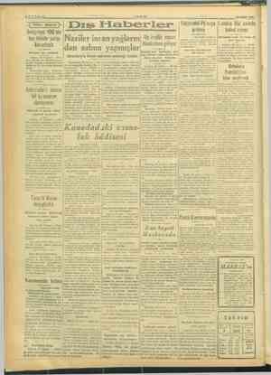    SAYFA:7 TANEN 20 ŞUBAT 1946 Hal evinde kabul resmi İngiliz Dışbakam da bulundu Tan we» ış Elanberler İsviçreye 100 bin ton